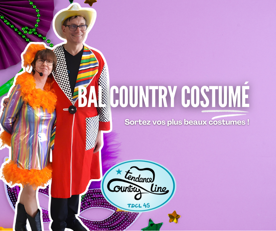 Bal country costumé – 28 mars 2026