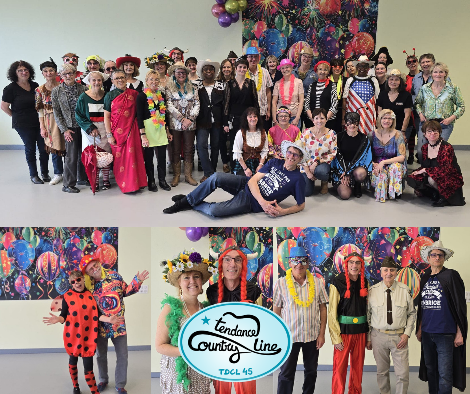 bal country costumé placé sous le signe de la convivialité - Tendance Country Line 45